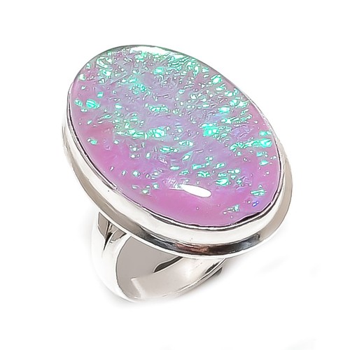 Natural pink triplet opal - pink,
