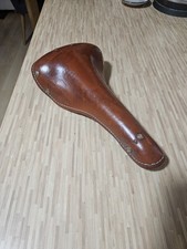 Monte Grappa Leather Touring Saddle cover rivets vintage