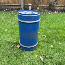 Vintage Metal Oil Drum