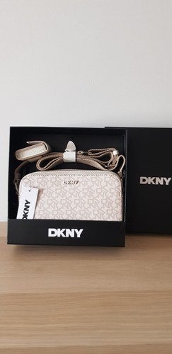 Dkny leather crossbody bag and - dkny,