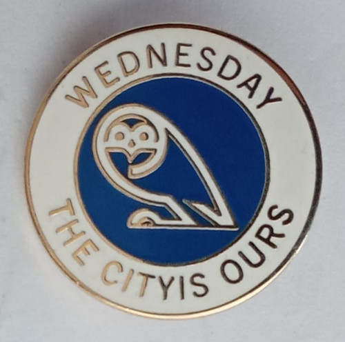 Sheffield wednesday enamel - wednesday,