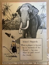 CHARLES CROMBIE.GOLF.CARDBOARD