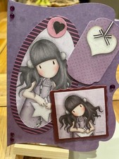 Handmade Greeting Card Santoro Gorjuss  A6 size Card and Envelope