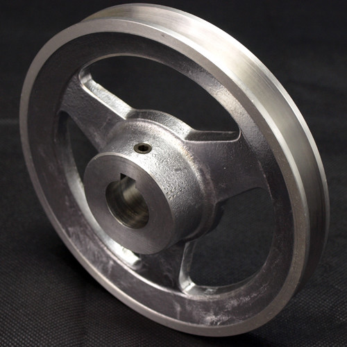 Aluminium pulley groove a - v,