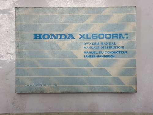 Original honda xl600rm - original,