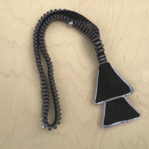 Black bead lestovka russian - black,