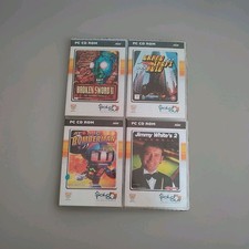 4 PC CD-ROM Games Bundle
