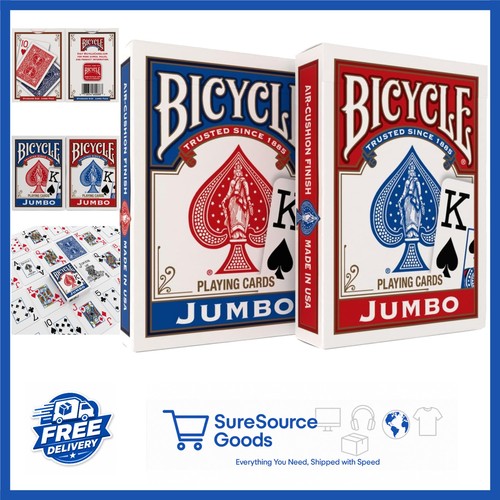 Pack jumbo playing - 2, red