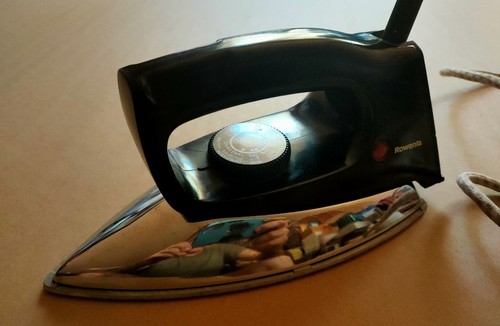 Vintage rowenta electric iron - rowenta,