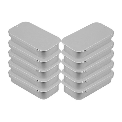 Pcs metal slide top tin - slide,