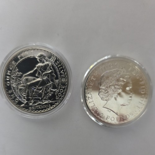 2005 britannia 1oz silver coin - 2005,