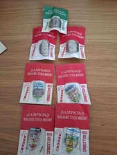 7 Walking Stick Mounts From Sampsons, All In Unopened Packaging