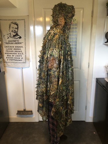 Ghillie suit style cloak one - suit,