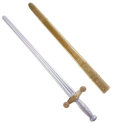 Knight sword with scabbard - knight,