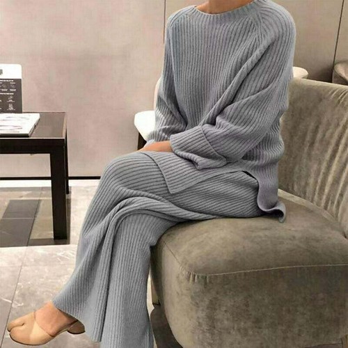Women casual knitted tracksuit - women,