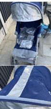 Mclaren Techno XT Stroller Pushchair Blue Very Good Used Condition Solihull B90
