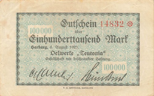 Harburg oelwerke teutonia - oelwerke,