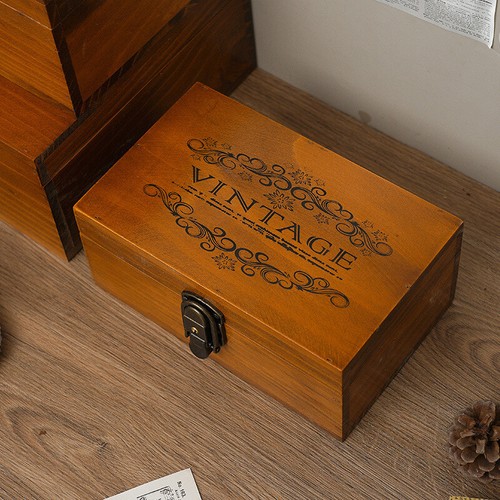 Wooden lockable vintage - lockable,