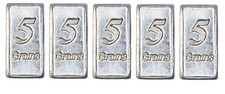20 PURE SOLID .999 SILVER BARS