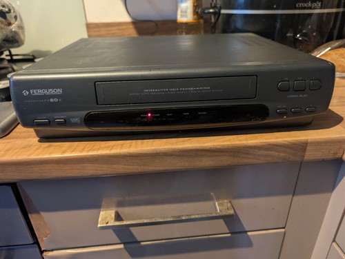 Vhs video player ferguson - video,