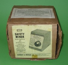 Hammant & Morgan / Safety Minor Variable Transformer Unit / Boxed