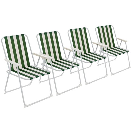 Folding metal beach chairs - folding,
