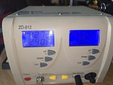 Unbranded Soldering Iron & SMD Rework Station. Soldering Side Faulty.