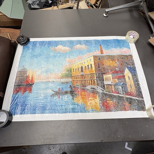 Large original oil painting - painting, of