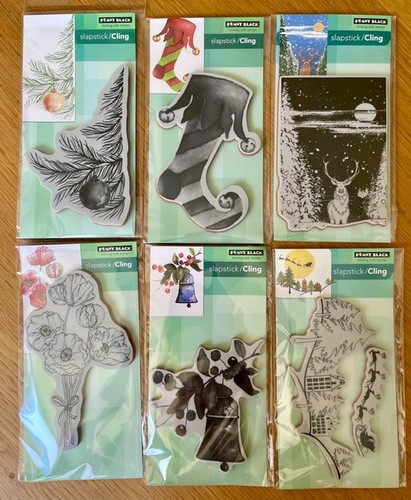 Penny black cling stamps - cling, 6