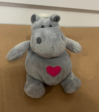 NICI Bud Belly Grey Hippo