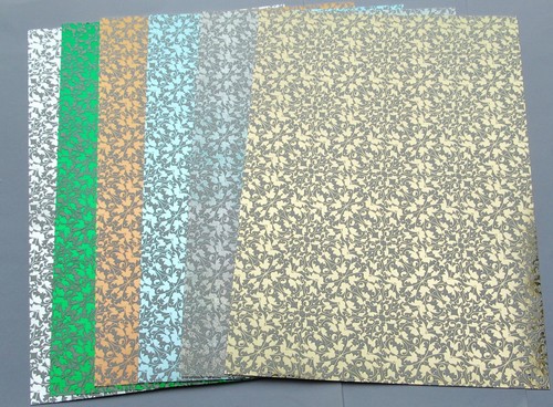 Kanban small leaf foiled - small,