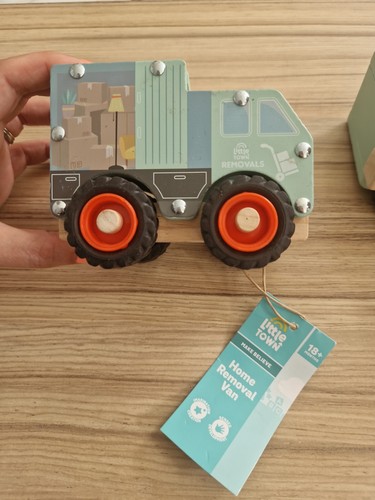 Little town wooden toy - (aldi),