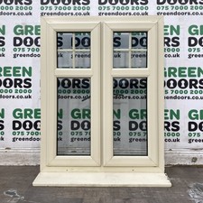Cream upvc casement window - cream,