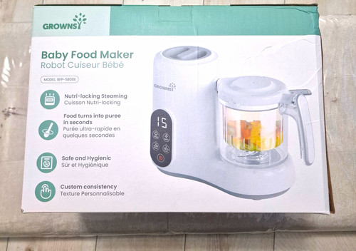 Grownsy baby food - baby, maker