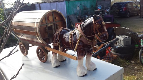Vintage china shirehorse and - vintage,