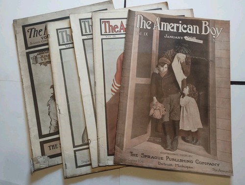 Lot 1908 the american boy - the,