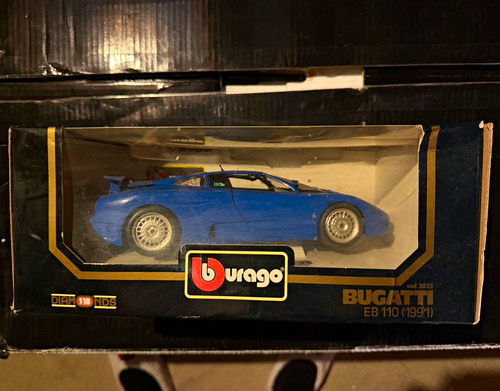 Bburago diamonds bugatti eb110 - bburago,