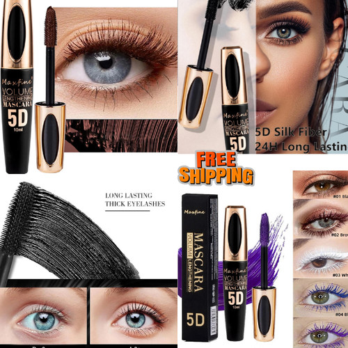 Fiber lashes brown mascara - fiber,