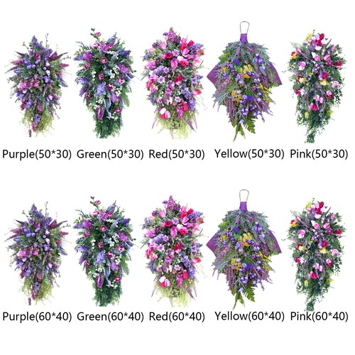 Artificial flower wreath - ﹣artificial,