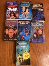 7 X Star Trek Paperback Books