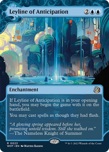 Leyline anticipation wot - leyline,