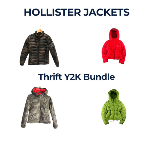 Hollister jackets womens y2k - hollister,