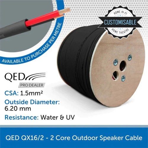 Qed qx16 outdoor speaker - qed, qx16/2