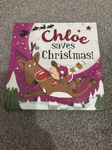 Chloe saves christmas hardback - christmas,