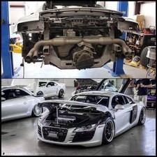 Audi exhaust v10 - audi, in