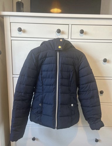 Hollister navy puffer - navy, jacket