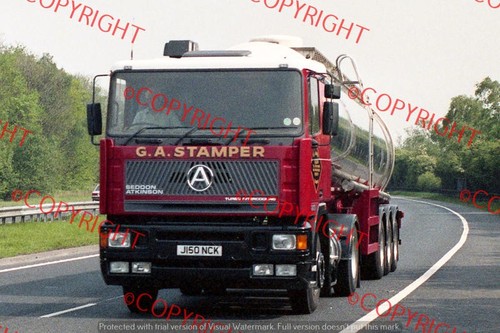 Truck photo a stamper - photo,