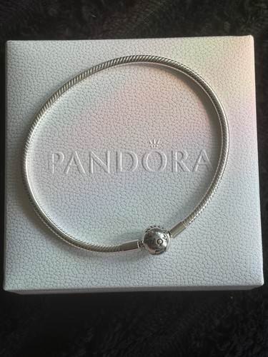 Pandora signed silver - signed, snake