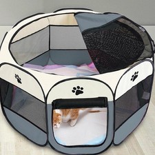 Soft Fabric Dog Crate Cat Cage