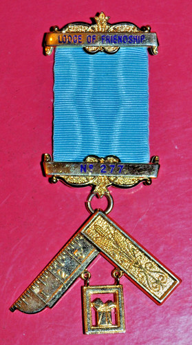 Masonic past master jewel - masonic,